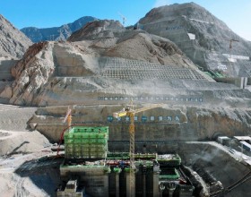 新疆大石峡水利枢纽工