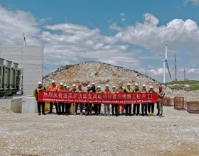  波黑伊沃维克风电项目送出线路正式开工