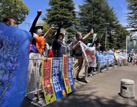 反对排海！日本市民团