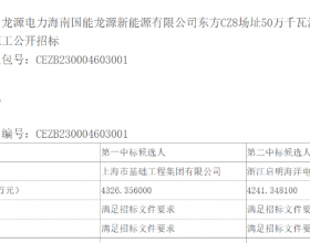 龙源电力500MW海上风