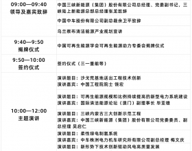  议程公布!第一届可再生能源动力技术创新及产业发展大会助力新能源体系建设提速