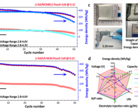  宁波材料所高能量密度锂电池研究获进展