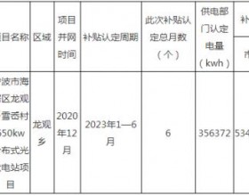 0.3元/kwh!浙江宁波海