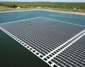  美国俄亥俄州正在建设第一个浮动太阳能发电阵列