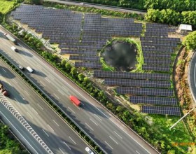  低碳绿色转型发展,宁波首个高速公路互通光伏项目并网运行